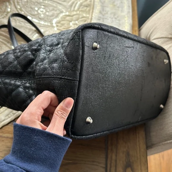 Dior Cannage Black Tote - Picture 7 of 17